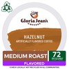 Gloria Jean's Coffees Hazelnut, Single-Serve Keurig K-Cup Pods, Flavored Medium