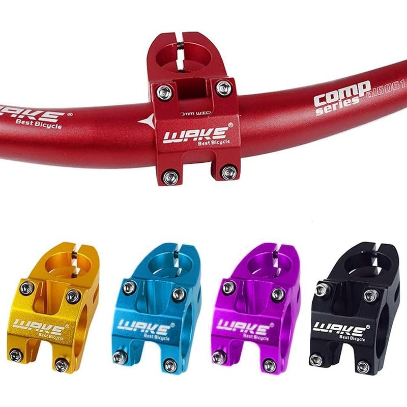 Wake High-Strength 31.8mm Aluminum Alloy Mountain MTB Bike Stem Riser