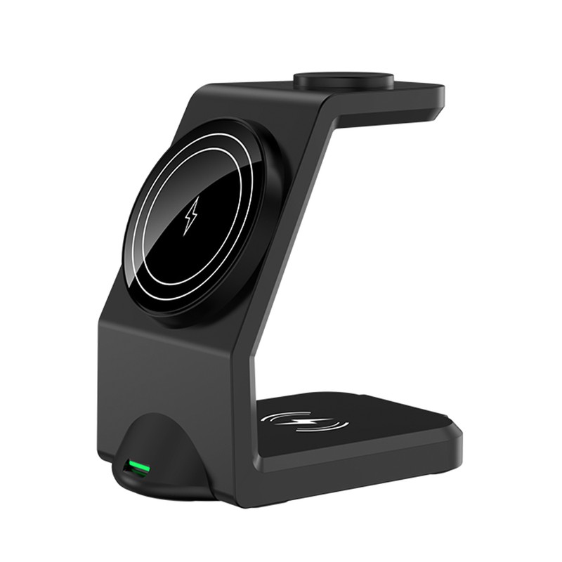 15W 3-in-1 Charging Station Magnetic Wireless Charging Stand Fast Charging