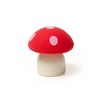 Legami - Eraser with Sharpener Magic Mushroom, 0.5x5 cm, Red