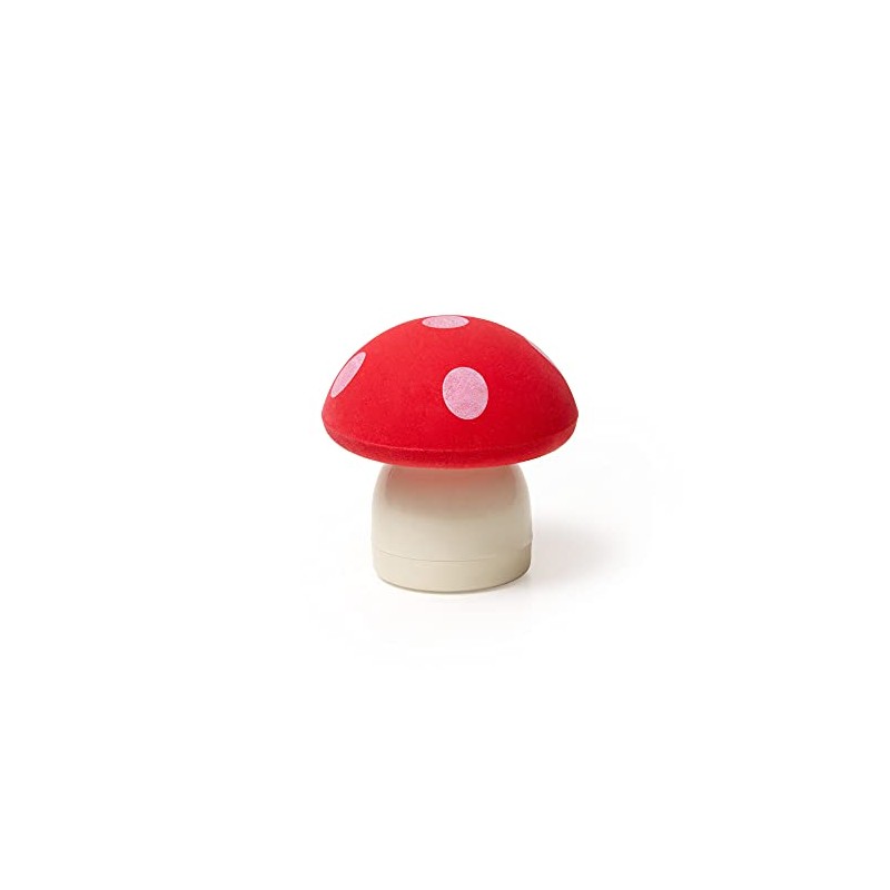 Legami - Eraser with Sharpener Magic Mushroom, 0.5x5 cm, Red
