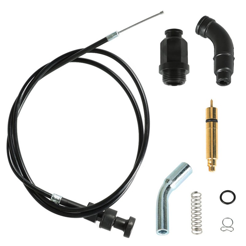 GXYWADY Carburetor Repair Plunger & Choke Cable Carb Replacement for