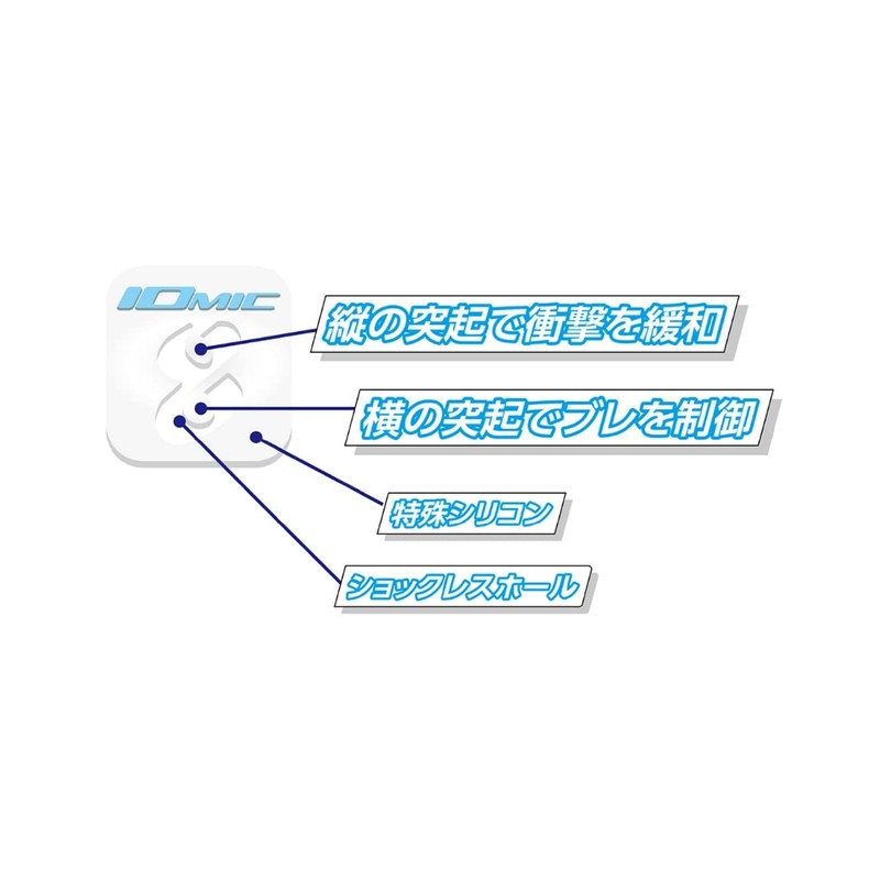 TOALSON Iomic Shockless 1ENO125 4: Black