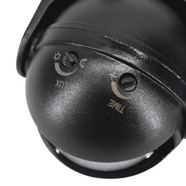 Motion Sensor Motion Sensor 180° Light LED Black