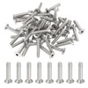 PATIKIL #10-24 x 1 Inch Flat Head Socket Cap Screws