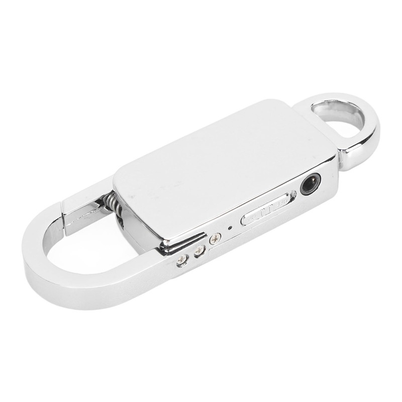 Voice Recorder HD Noise Reduction HiFi MP3 Player Keychain Voice
