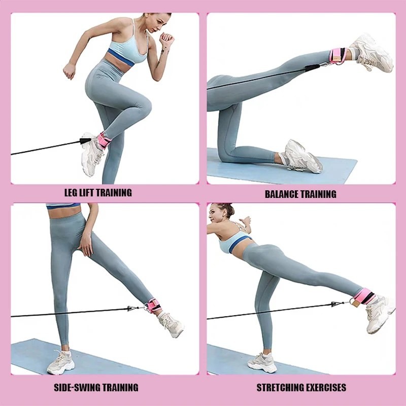 HomeCraft Ankle Straps Resistance – Durable Space-Saving Construction, Home Storage