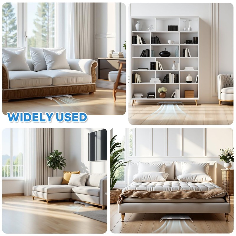 Air Vent Extender for Under Furniture, Floor Vent Deflector for