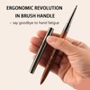 JFIYUOMCI Precision Triangular Nail Brush for Quick Paint Flower, Petal