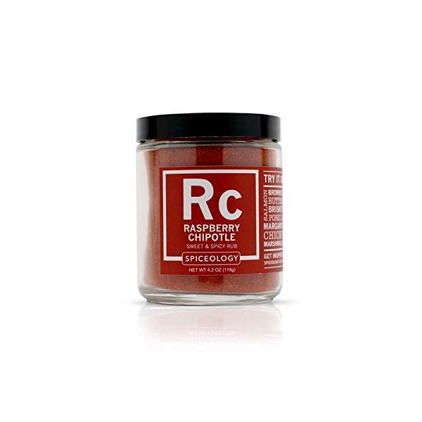 Raspberry Chipotle - Sweet and Spicy Rub - All-Purpose Seasoning - 4.2 ounces