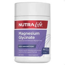 Nutra-Life Magnesium Glycinate 60 Capsules