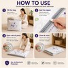 2 Pack Ag+ Silver Ion Vacuum Storage Bags, No Pump