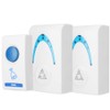 Wireless Doorbell, Melody Home Doorbell Remote Control Button Doorbell LED