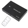 4Kx2K HD Multimedia Interface Switch 4X1 Mouse Keyboard Control Video