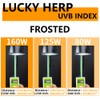 LUCKY HERP 125 Watt UVA+UVB Vapor Heat Lamp Bulb, High