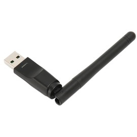 Yunseity Adaptador WiFi USB para PC, Adaptador de Red Inalámbrico de 150Mbps con para Escritorio con Antena Integrada de 2.4GHz, Adaptador Inalámbrico WiFi Dongle para Windows, para OS X,