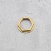 4PCS 3/4 Inch BSP Flanged Back Nut Brass Tap Plumbing