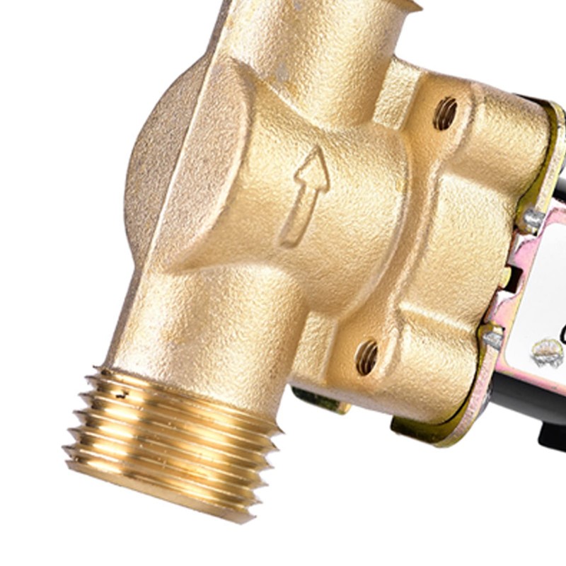 Odorkle 1/2" DC 24V Brass Normally Closed Solenoid Valve, Water