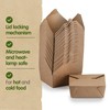Signature Packaging - Kraft Food Takeaway Box - 25 Pack