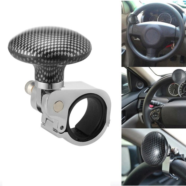 GEARZAAR Universal Heavy Duty Steering Wheel Knob Spinner Handle Ball