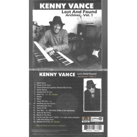 KENNY VANCE-LOST & FOUND ARCHIVES VOL. 1-UNISSUED & RARITIES-NEW CD
