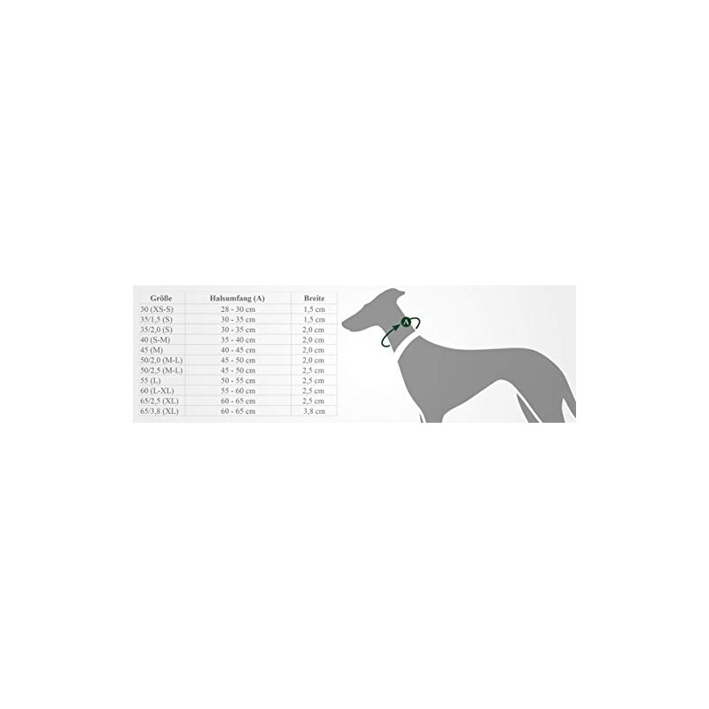 HUNTER NEOPREN VARIO PLUS collar, dog collar, nylon, padded with