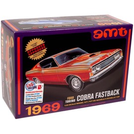 PLATZ AMT 1/25 1969 Ford Torino Cobra Fastback Plastic Model AMT1217 (Automotive)