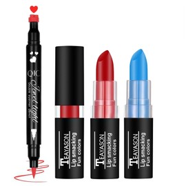 CAHOTO Halloween Face Body Paint Kit for Harley Quinn Cosplay
