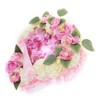 Artificial Heart Shaped Wreaths Wedding Wreaths Fake Flowers Decoration for