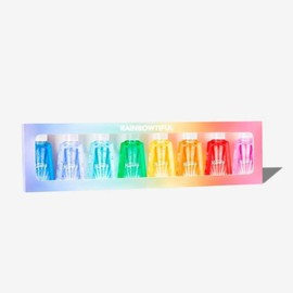 Merci Handy - Rainbowtiful Hand Sanitizer - Scented Hand Gel - 1.01 Fl Oz x8 - Travel Kit