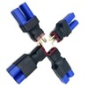 2Pairs EC5 to T Adapter Male Female Connector Plug Set