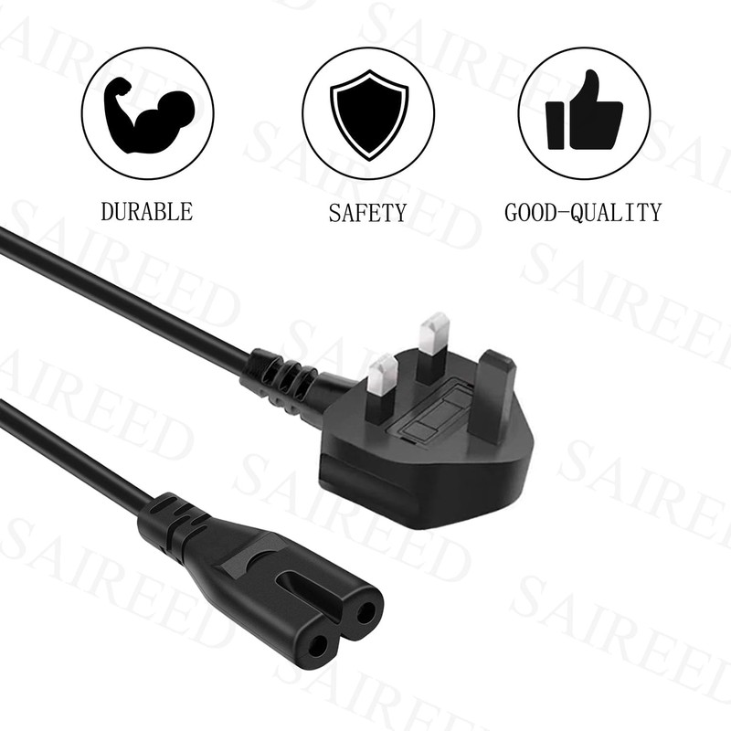 Power Cable Replacement for Technics Turntable Record Player SL-D30 SL-BD22