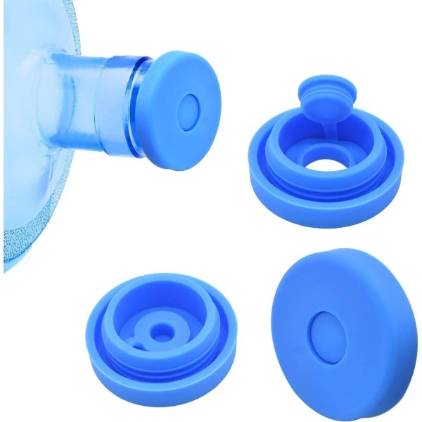 Branded 3 Pcs Reusable 5 Gallon Water Jug Caps Leak