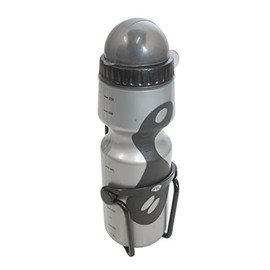 ETC EBO060 Water Bottle and Cage Set, Grey