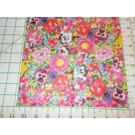 IHR Two Decorative Cocktail Napkins for Decoupage "Gerdi" in green