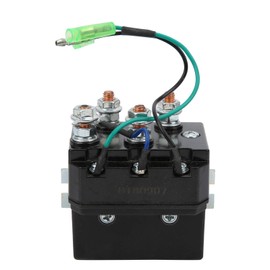 Winch Solenoid Relay Contactor for 1500-5000lb Winches ATV UTV Winch Contactor Solenoid Relay