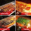 Barbecue Basket, Fish Roaster, Fish Grill Basket, Foldable Grill Fish