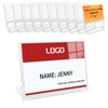 AetJxixee 10 Pack 4x6 Inch Sign Holder Horizontal, Double-Sided Usage