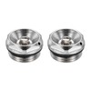 PATIKIL 1/2" BSP Male Thread Manual Radiator Air Vent Plugs,