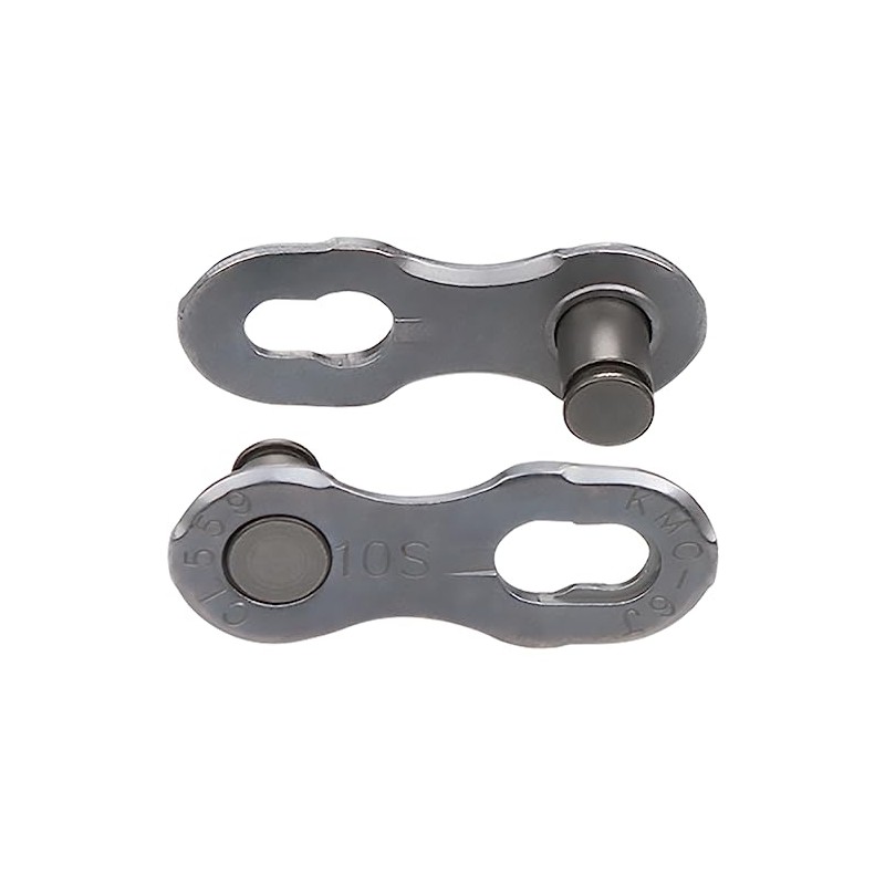 KMC Unisex's 10 Speed EPT MissingLink Joining Link, Dark Silver,