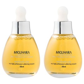 wait for it Miguhara Ultra Whitening Perfect Ampoule, 50ml, 2 pieces 50ml x 2 pieces / 미구하라 울트라 화이트닝 퍼펙트 앰플, 50ml, 2개 50ml x 2개