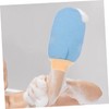 FOMIYES 3pcs Exfoliating Gloves for Body Scrub Deep Cleansing Shower