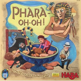 HABA Pharaoh's Gulo Gulo -an Exciting Dexterity Adventure Game for Ages 7 and up (Made in Germany)