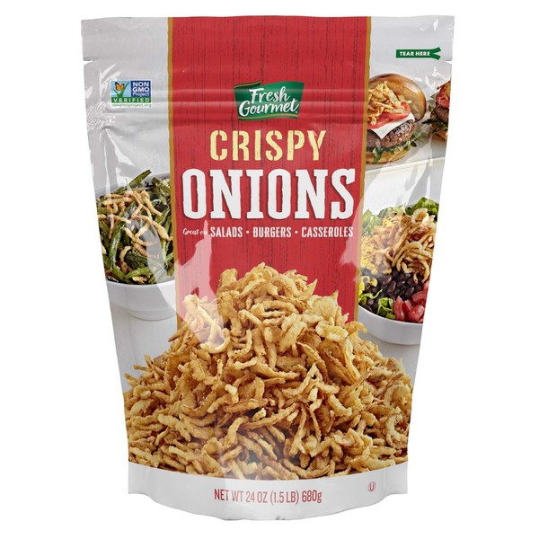 Fresh Gourmet Fresh Gourmet Crispy Onions | 24 Ounce |