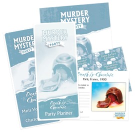 Murder Mystery Party, Death by Chocolate, A Decadent Murder Mystery Party Game, for Ages 14+