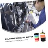 BUGUUYO 12pcs Wave Polishing Pads Kit for Auto Car Detailing