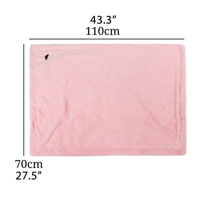 Car Heated Blanket Warm 12V Artificial Fleece Temperature Control Heating
