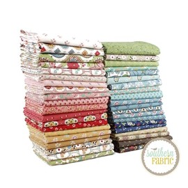 Mercantile Fat Eighth Bundle (40 Pieces) by Lori Holt for Riley Blake 9 x 21 inches (22.86 cm x 53.34 cm) Fabric cuts DIY Quilt Fabric