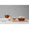 Viva Bjorn Borosilicate Glass Tea Pot for Stovetop with Loose