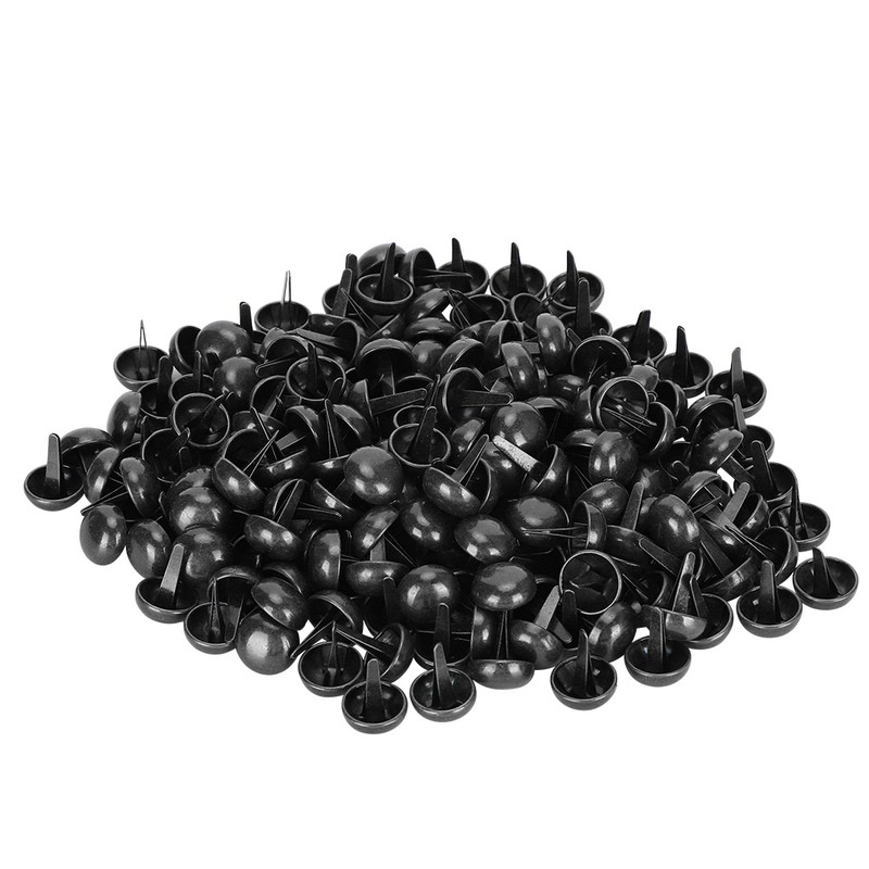 200Pcs Feet Pin Mushroom Shaped Tapered Stud 15mm Hardware Fitting